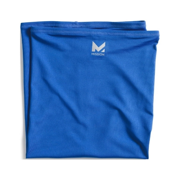 MISSION Original Evaporative Cool Technology Neck Gaiter, Sun Protection,Blue - Picture 2 of 8